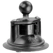 B224 3.3inch SUCTON CUP W 1inch BALL