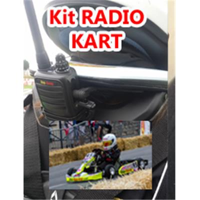 Kart driver radio + stand radio