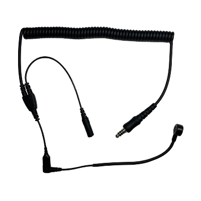 Faisceau radio pour casque pilote