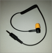 Faisceau radio mécano pour écouteur mousse simple 