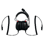 Casque Carbone 4 PTT - Radios R682