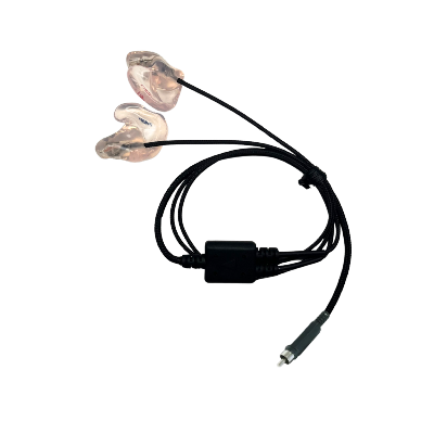 Ecouteurs moulés sur mesure - Connecteur RCA