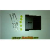 6 ways Male AMP connector